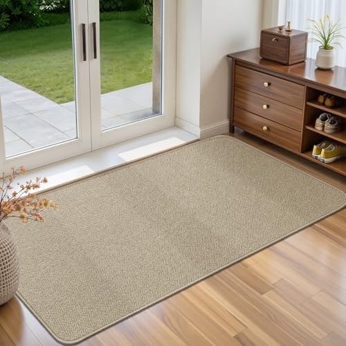 Ultra Thin Door Mat Indoor Entrance 24"x47", Welcome Mat by Unknown