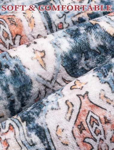 SERISSA 3x12 Washable Non Slip Boho Runner Rug - Image 5