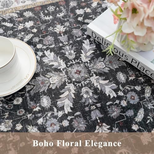 Kitchen Rug Sets 4-Piece with Runner – Washable Non-Slip Floor Mats - Image 7