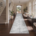 3x12 Runner Rug Non Slip, Washable Hallway Runner Rug by Restydon