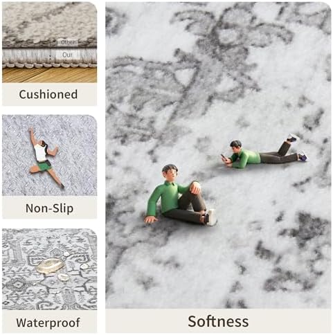 Washable 2.5x8 Runner Rug - Image 5