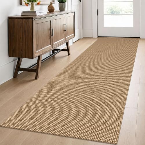 EARTHALL Woven Runner Rug 2.6x8 Ft Washable Runners by EARTHALL