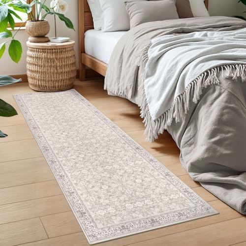 SIILOOM 2x6 Washable Runner Rug, Non Slip Soft Area Rug - Image 4