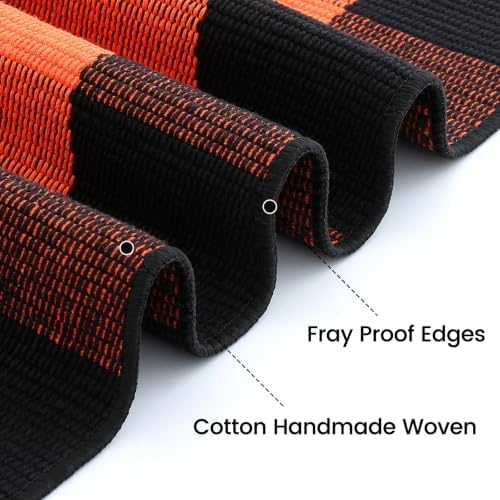 OLANLY Buffalo Plaid Rug 2' x 3' - Image 7