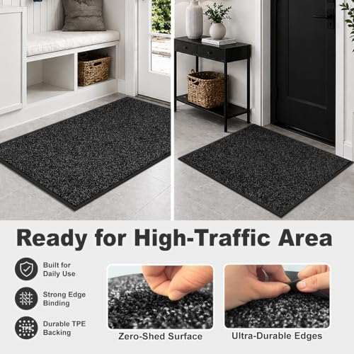 Mibao Super Absorbent Front Door Mat, Non-Slip Washable Indoor Doormats - Image 6