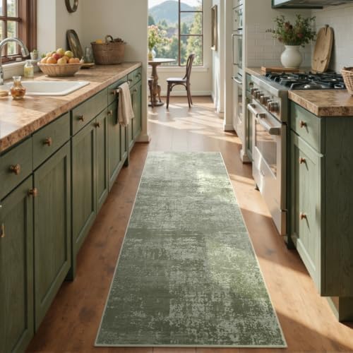 2x6 Ft Abstract Washable Runner Area Rugs - Image 4