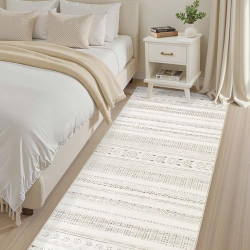 cotiled Hallway 3x8 Runner Rugs Washable Boho Moroccan Soft Rug - Image 4