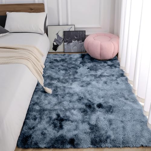 AROGAN Fluffy 4x6 Area Rugs Bedroom Carpet - Image 5