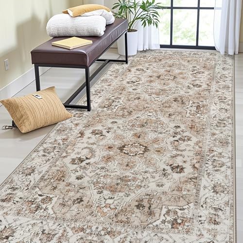 Washable Hallway Runner Rug 4x8: Non Slip Runner Rugs - Image 3