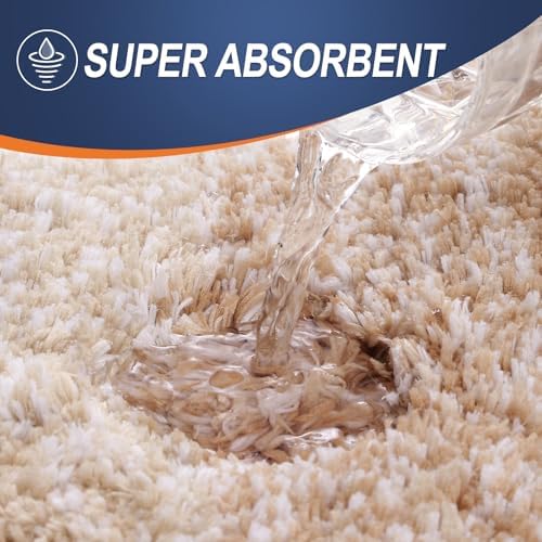OLANLY Bathroom Runner Rug 47x24, Extra Soft Absorbent Microfiber Bath Rugs - Image 3