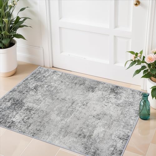 Washable 2x3 Abstract Area Rug by RUUGME