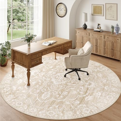 Soalmost Washable Round Rug 8ft - Image 4
