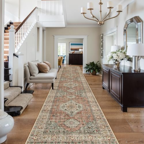 Lahome Oriental Runners for Hallways, 2.5x12 Washable Kitchen Runner - Image 4