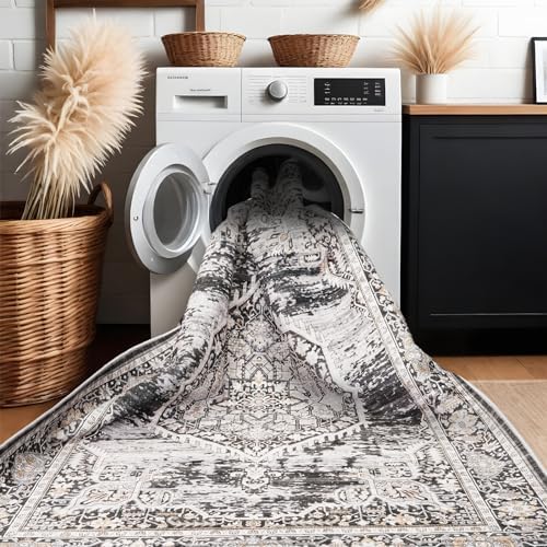 8x10 Rug Washable Area Rugs: Large Soft Living Room Rug - Image 5