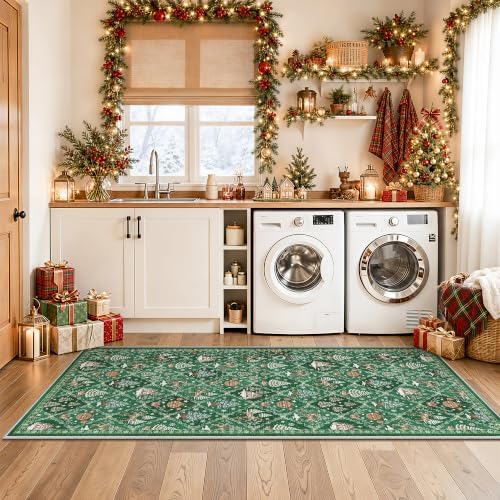 Christmas Runner Rug 3x6 for Hallway - Image 5
