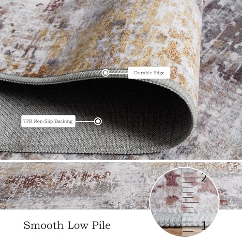 Toneed Washable 6x9 Area Rug - Image 6