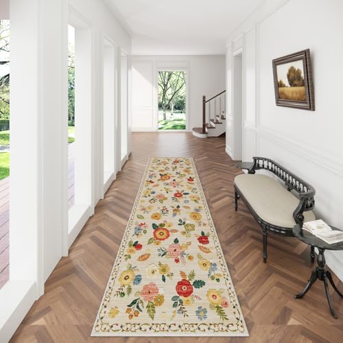 Machine Washable Rug Runners for Hallways: 2x10 Kitchen Rug Non Slip Carpet - Image 2