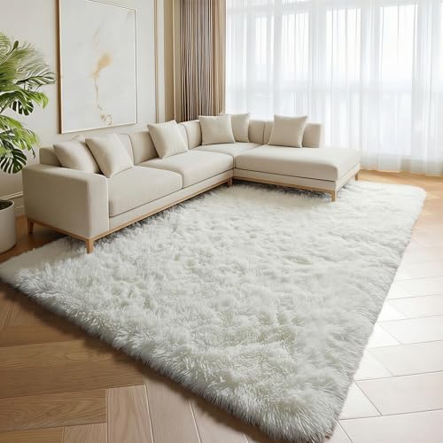 ONASAR Cream White 8x10 Area Rugs - Image 4