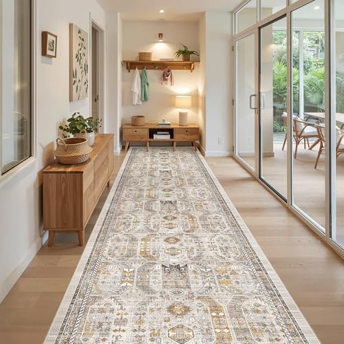 Madane Hallway Runner Rug 3x14 Washable Kitchen Runners Long - Image 3