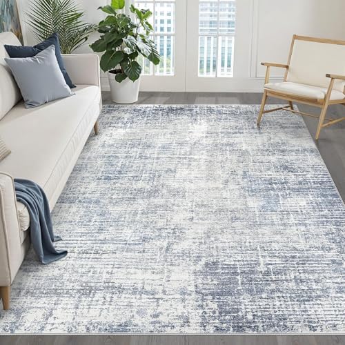 LOONGRUG 6x8 Area Rug Washable Neutral Modern Rug by LOONGRUG