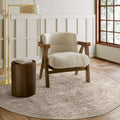 Machine Washable Rugs for Living Room: 4x4 Area Rugs for Bedroom by NoiFamo