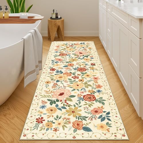 DUKINO 2x10 Runner Rug, Washable Kitchen Runner Rug Non Slip - Image 3