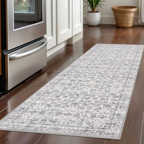 SIILOOM 2x5 Washable Runner Rug, Non Slip Soft Area Rug - Image 3