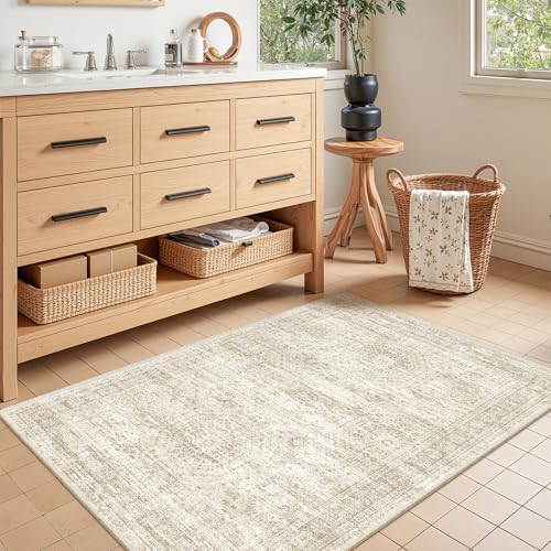 3x4 Rugs for Entryway, Washable Area Rug - Image 4