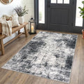 IOHOUZE Abstract Area Rug 4x5 Ft Washable Rugs by iOhouze