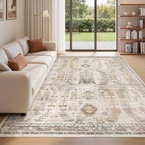 befbee 6x9 Washable Area Rug, Non Slip Rug by Befbee