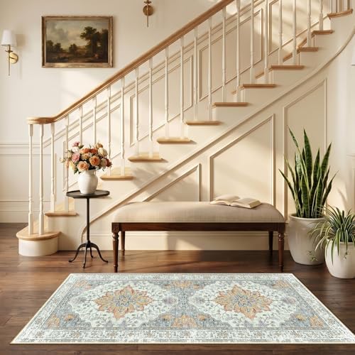 RELEANY Washable Area Rug, Runner 2'6"x5' - Image 2