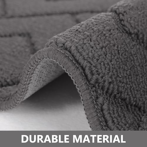 hicorfe Dirt Trapper Indoor Doormat, Non Slip Backing Washable Door Mats - Image 3