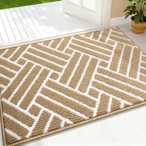 OLANLY Indoor Door Mat 36x24, Low-Profile Dirt Resistant Doormat by OLANLY