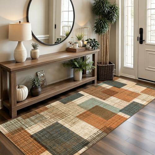 Washable 2x8 Runner Rug for Hallway Kitchen Bedroom - Image 3