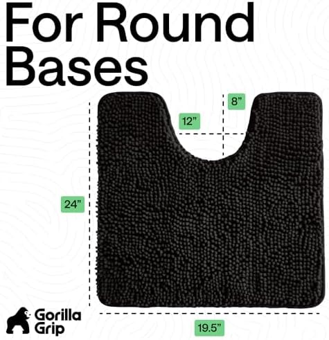 GORILLA GRIP Chenille Bath Rug Mat - Image 2