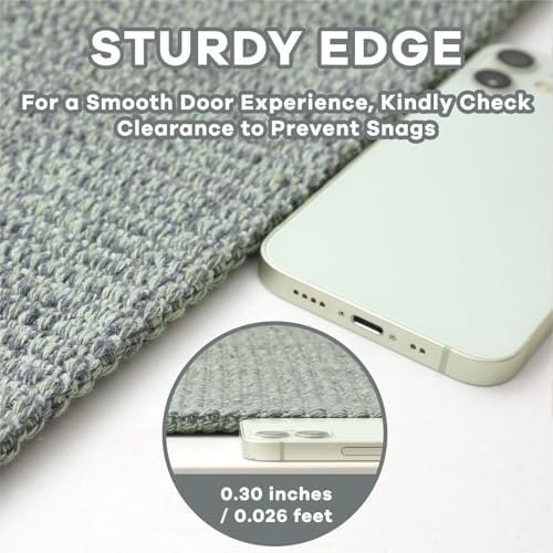 EARTHALL Washable Runner Rug, Non Slip Hallway Runner, 3x16 Ft - Image 2