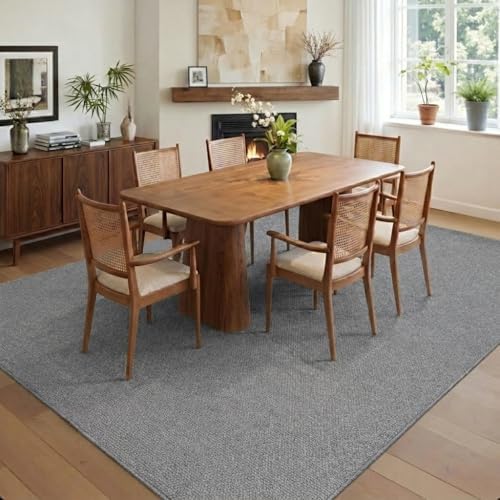 Garvee 9x12 Modern Solid Color Rug - Image 3