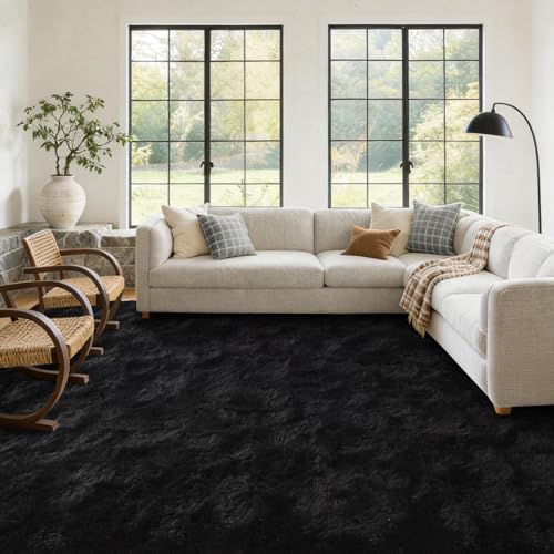 5x7 Fluffy Shaggy Area Rugs Non-Slip Soft - Image 4