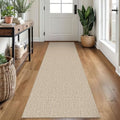 EARTHALL Washable Runner Rug, Non Slip Kitchen Runner, 2x7 Ft, Sand/Beige by Unknown