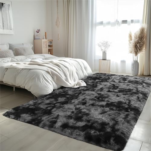 Zentavio Black and Grey Area Rugs - Image 4