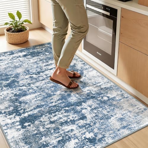 Small Area Rug 3x4 ft, Textured Non Slip Entryway Rug - Image 2
