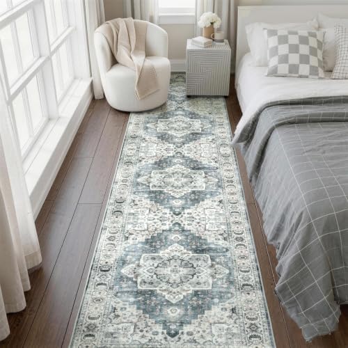 Lessymo Washable 2x10 Long Runner Rugs, Soft - Image 3