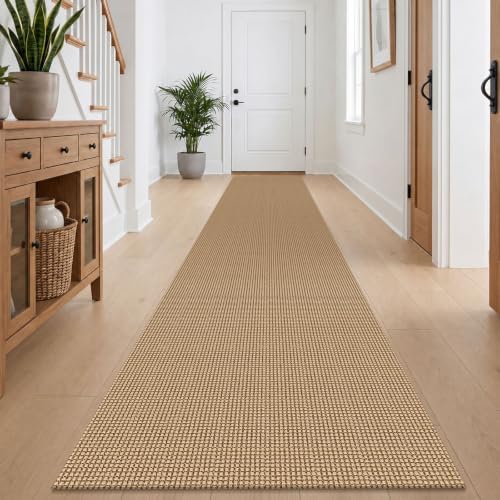 IOHOUZE Washable Exrea Long Hallway Runner Rug 2.6x14 Rubber Backed Kitchen by iOhouze