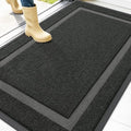 OLANLY Front Door Mat Outside 47x32, All-Season Heavy-Duty Rubber Doormat by OLANLY