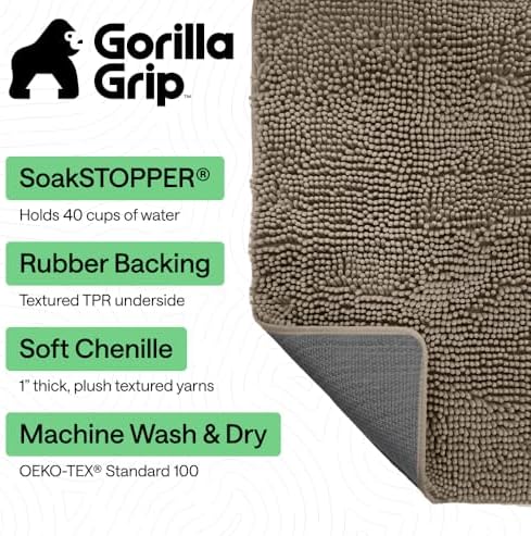 GORILLA GRIP SoakSTOPPER Indoor Door Mat - Image 3