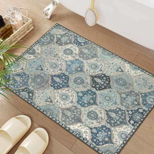 Lahome Moroccan Front Door Mat Indoor Entrance, 2x3 Rugs - Image 6