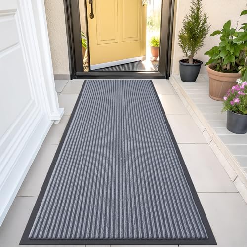OLANLY Front Door Mat 47x23, Waterproof Heavy-Duty Indoor Outdoor Doormat by OLANLY