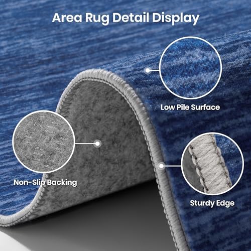 Valenrug 7x9 Area Rug Non Slip, Washable Area Rugs - Image 6