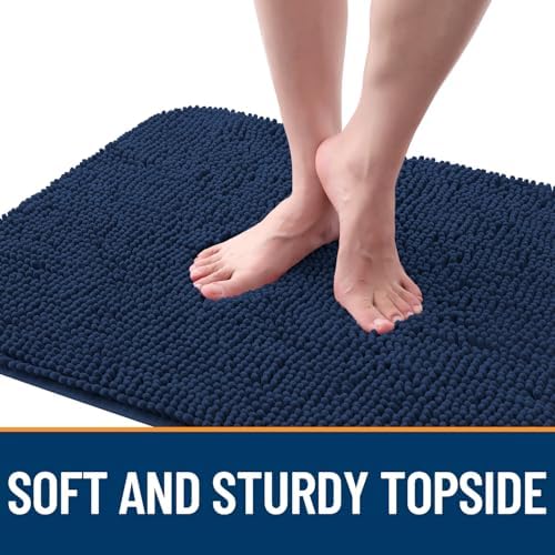 OLANLY Dog Door Mat for Muddy Paws 40x32, Super Absorbent Chenille Mud Mat - Image 4