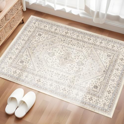 2x3 Washable Entryway Area Rug by Puino